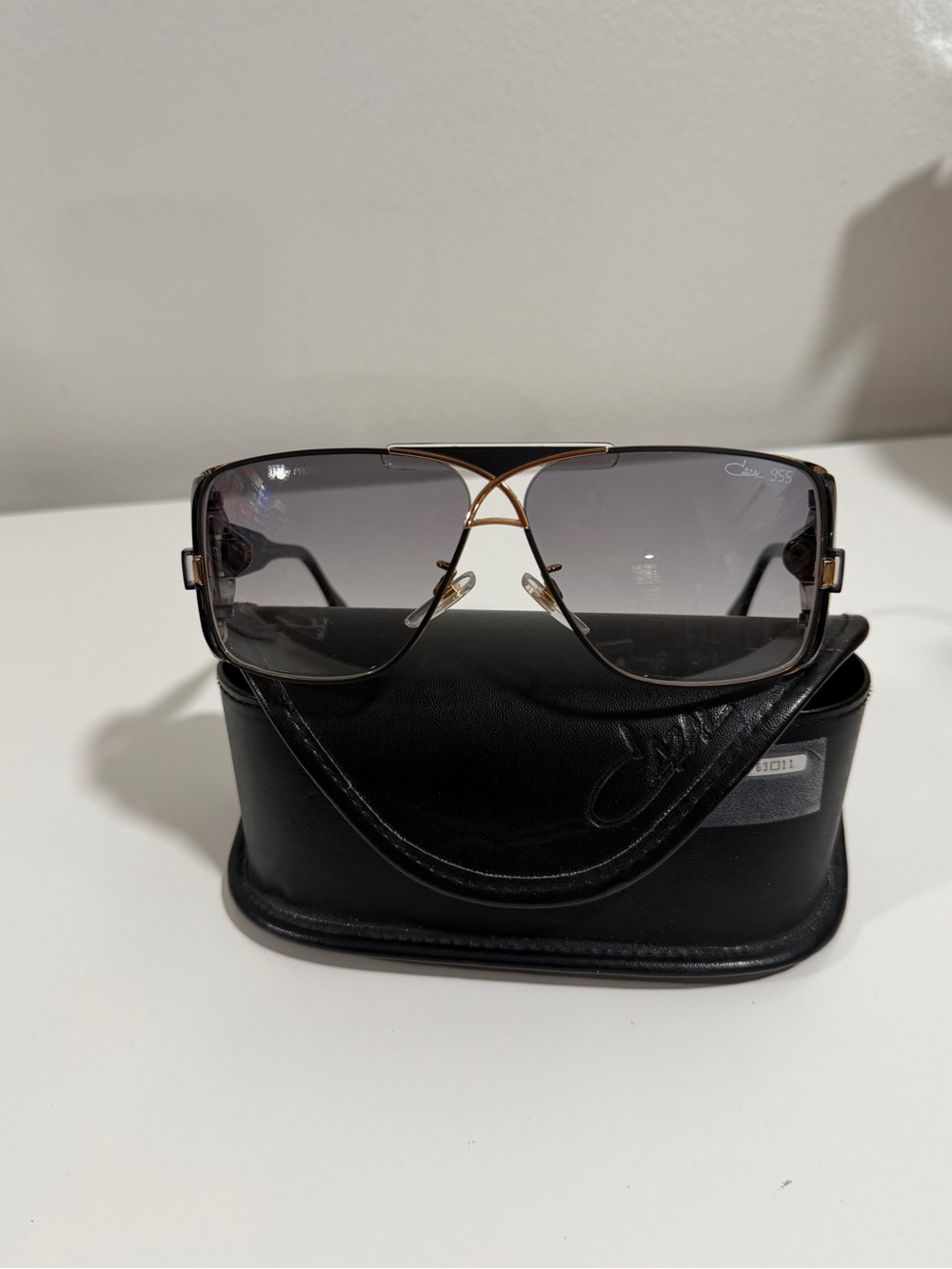 Cazal 955 black gold